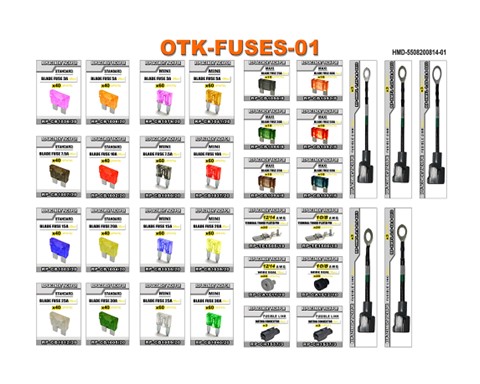 Organiser Fuse Kits
